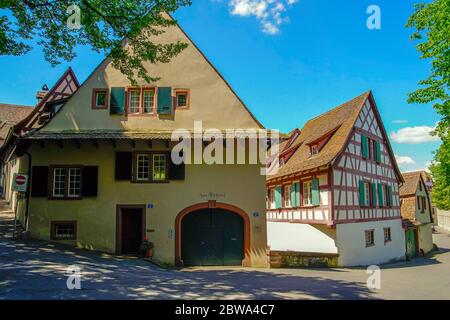 Alban-Berg a Basilea, Cantone di base, Svizzera. Foto Stock