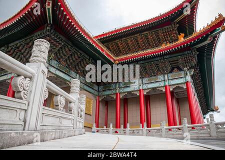 TAIPEI, TAIWAN - Gen 2020 - Sala concerti Nazionale situata nel distretto di Zhongzheng. La sala concerti nazionale ospita un flusso di eventi locali e inte Foto Stock