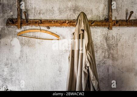Italia Veneto - Arsiè - Fumegai - Villaggio Gost ( frazione abbandonata ) Foto Stock