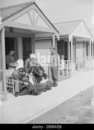 Deposito di AMPS (Auxillary Military Pioneer Corps) a Clacton . 17 aprile 1940 Foto Stock