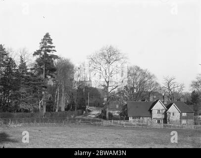 Penshurst Village a Kent . Foto Stock