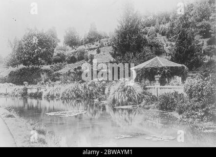 L'ansia della Moplah Rising in India grave è stata causata dallo sviluppo della rivolta dei fanatici Moplah di Malabar (India del Sud-Ovest) qui si possono vedere i pianori europei a Ootacamund 30 agosto 1921 Foto Stock