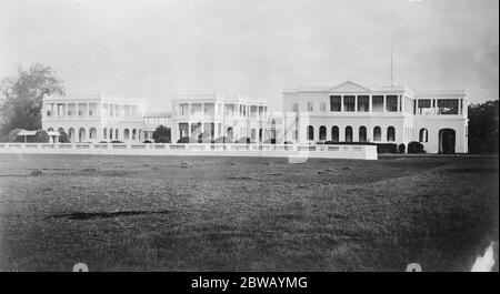 Casa del governo Guindy Park Madras , India 11 gennaio 1922 Foto Stock