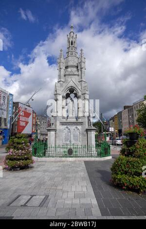 Il Monumento Nazionale a Cork un Monumento in stile gotico irlandese che commemora le ribellioni irlandesi del 1906. Foto Stock