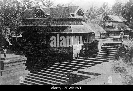 L'ansia della Moplah Rising in India grave è stata causata dallo sviluppo della rivolta dei fanatici Moplah di Malabar (India del Sud Ovest) qui si possono vedere i pianori europei alla Moschea di Ootacamund Moplah 30 agosto 1921 Foto Stock