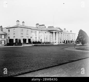 Il primo discorso del Governatore Generale irlandese ad entrambe le case a Dublino, il Vice Regal Lodge , Dublino 13 dicembre 1922 Foto Stock