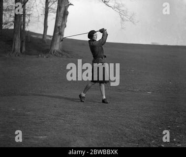 Foursomes Kent Signore a Knole Park . Sig.ra Sheed (Langley Park ). Foto Stock