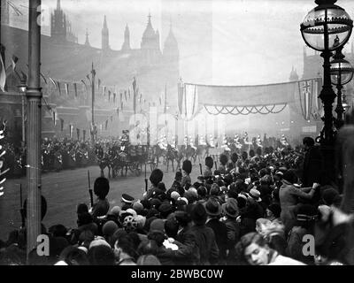 Matrimonio del Duca di Kent e della Principessa Marina 29 novembre 1934 Foto Stock