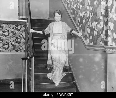 Miss Ethel Levey 20 gennaio 1921 Foto Stock