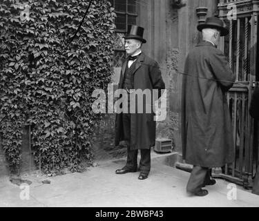 Funerale del Signore Northcliffe Sir William Soulsby 17 agosto 1922 Foto Stock