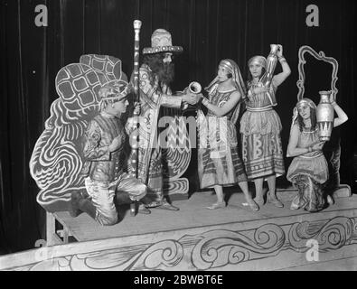 Le Miroir Juif al London Pavilion . Eleazaro e Rebecca . 3 marzo 1926 Foto Stock