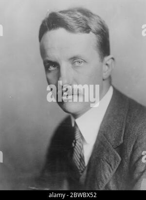 I figli di Theodore Roosevelt in visita a Londra . I signori Theodore Roosevelt, junr , e Kremit Roosevelt , figli del defunto Presidente degli Stati Uniti, arrivano a Londra nella prima tappa di un lungo viaggio che alla fine li porterà in Asia centrale . Kermit Roosevelt . 16 aprile 1925 Foto Stock