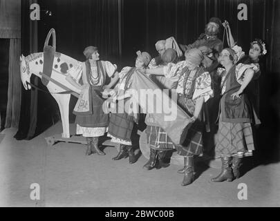 Le Miroir Juif al London Pavilion . Il mercante vagabondante . 3 marzo 1926 Foto Stock