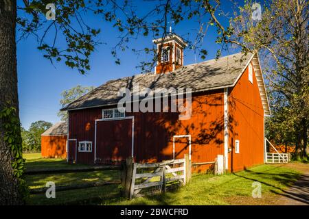 Barns and Farm East Windsor Hill Historic District   East Windsor, Connecticut, Stati Uniti Foto Stock