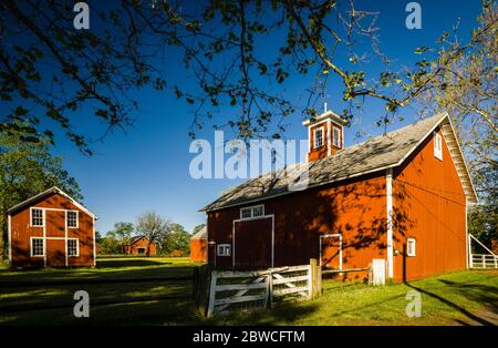 Barns and Farm East Windsor Hill Historic District   East Windsor, Connecticut, Stati Uniti Foto Stock