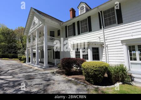 The Childs Mansion Crane Neck Long Island New York Foto Stock