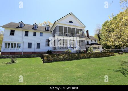 The Childs Mansion Crane Neck Long Island New York Foto Stock