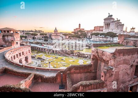 Le antiche rovine romane Foto Stock