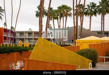 Hotel Saguaro a Palm Springs, California Foto Stock
