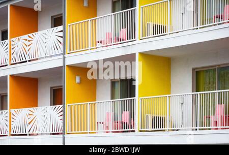 Hotel Saguaro a Palm Springs, California Foto Stock