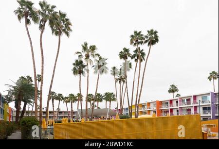 Hotel Saguaro a Palm Springs, California Foto Stock