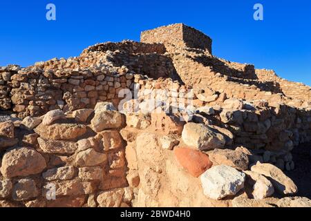 Monumento nazionale di Tuzigoot, Clarkdale, Arizona, Stati Uniti Foto Stock