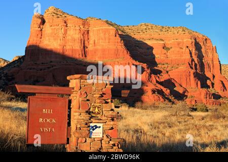 Courthouse Rock, Sedona, Arizona, Stati Uniti Foto Stock