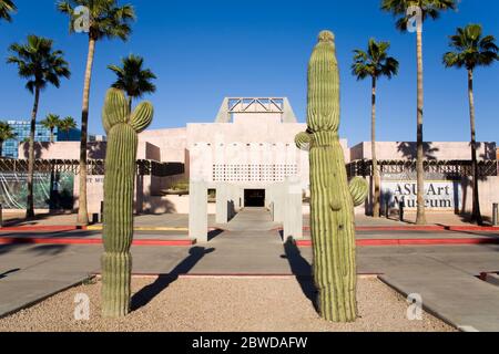 Nelson Fine Arts Center, Arizona State University di Tempe, una maggiore area di Phoenix, Arizona, Stati Uniti d'America Foto Stock