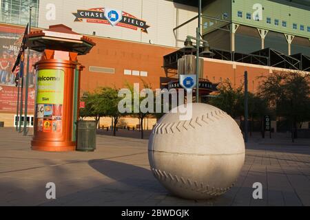 Chase Field Baseball Park, Phoenix, Arizona, Stati Uniti Foto Stock