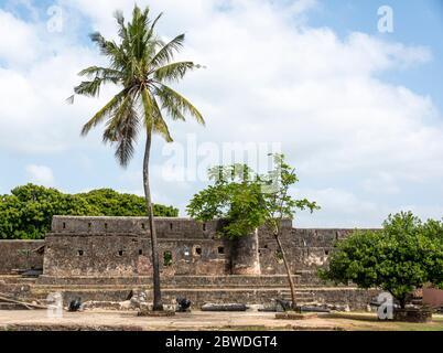 Forte Gesù a Mombasa Foto Stock