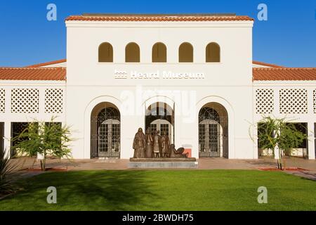 Heard Museum, Phoenix, Arizona, Stati Uniti Foto Stock