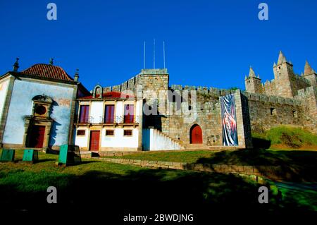 Castello di Santa Maria da Feira - Portogallo Foto Stock