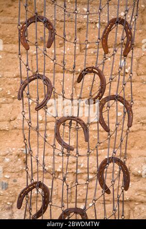 Horseshoes, DeGrazia Gallery in the Sun, Tucson, Arizona, USA Foto Stock