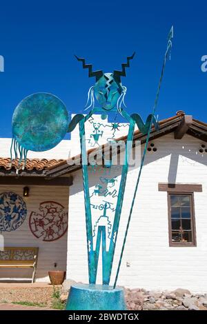 Galleria d'Arte, Tubac, regione di Greater Tucson, Arizona, Stati Uniti Foto Stock