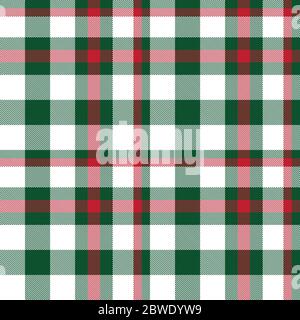 Plaid Tartan modello senza cuciture a scacchi- motivo senza cuciture plaid, a scacchi, tartan adatto per tessuti e grafica di moda Illustrazione Vettoriale