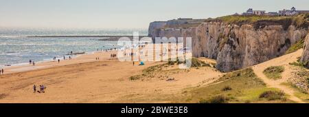 Thanet Beach durante il covid-19 giugno 2020 Foto Stock