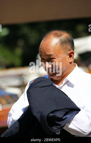 VENEZIA, ITALIA - 01 SETTEMBRE: John Woo partecipa al Settimo Festival del Cinema di Venezia il 1 settembre 2010 a Venezia, Italia. Foto Stock