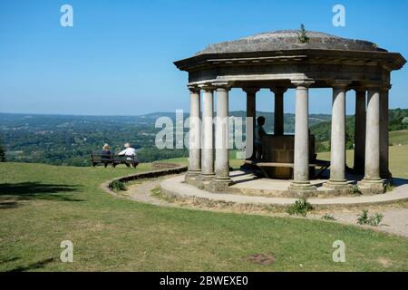 Il padiglione Inglis Memorial, Reigate Hill, Green Belt Area, North Downs, Surrey. Foto Stock