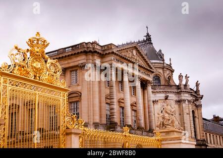 Versailles barocca in Francia. Foto Stock