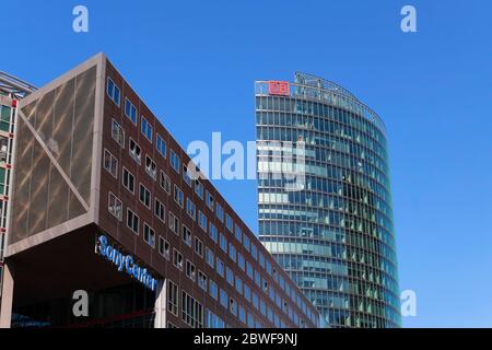 Sony Centre e DB, Potsdamer Platz, Berlino Foto Stock