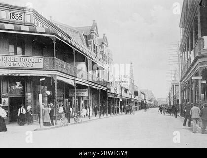 Fremantle , Australia Occidentale . High Street . 13 aprile 1922 Foto Stock