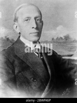 Ambasciatore d'Italia a Londra il marchese della Torretta 17 novembre 1923 Foto Stock