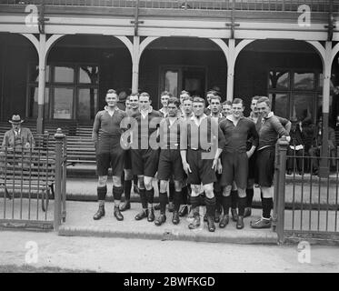 Blackheath Rugby Team 29 settembre 1923 Foto Stock