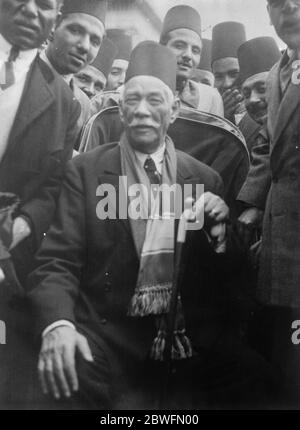 Zaghlul Pasha 16 giugno 1926 Foto Stock