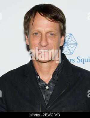 11 luglio 2017: Tony Hawk partecipa al 3° Premio annuale di aiuti umanitari dello Sport al LA liveÂ€™S The Novo di Los Angeles il 11 luglio 2017. (Immagine di credito: © Billy Bendight/ZUMA Wire) Foto Stock