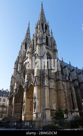 La basilica cattolica di Saint Clotilde , Parigi, Francia. Foto Stock