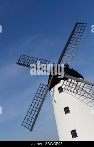 Little Marton Windmill è stato usato per macinare il mais ed è in Blackpool Lancashire Inghilterra UK Foto Stock
