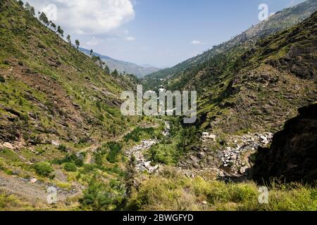 Hidden vallery, Elum Mountain trekking, Marghuzar, Swat, Provincia di Khyber Pakhtunkhwa, Pakistan, Asia meridionale, Asia Foto Stock