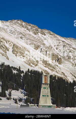 Miniera di Climax, Fremont Pass, Montagne Rocciose, Colorado, Stati Uniti Foto Stock