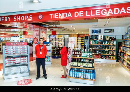 Città del Messico, Messico, Messico, Benito Juárez International Airport, MEX, shopping shoppers negozio negozi di vendita di mercato, negozi di negozi business Foto Stock